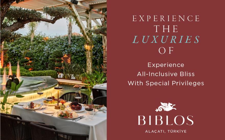 Biblos Resort Алачати Экстерьер фото